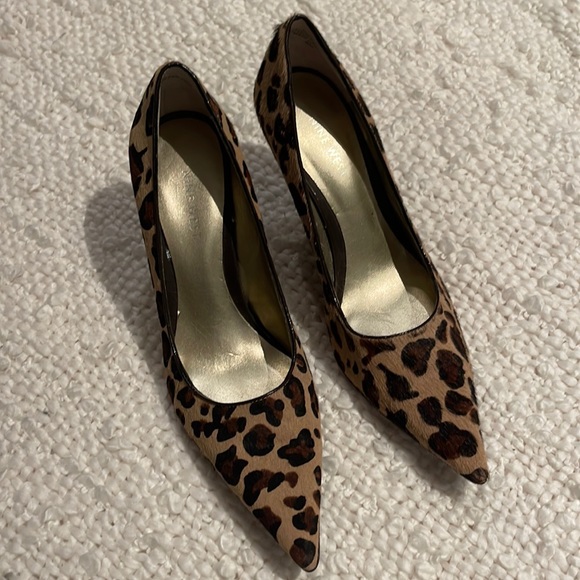 Nine West Animal Print Heels - Picture 1 of 7